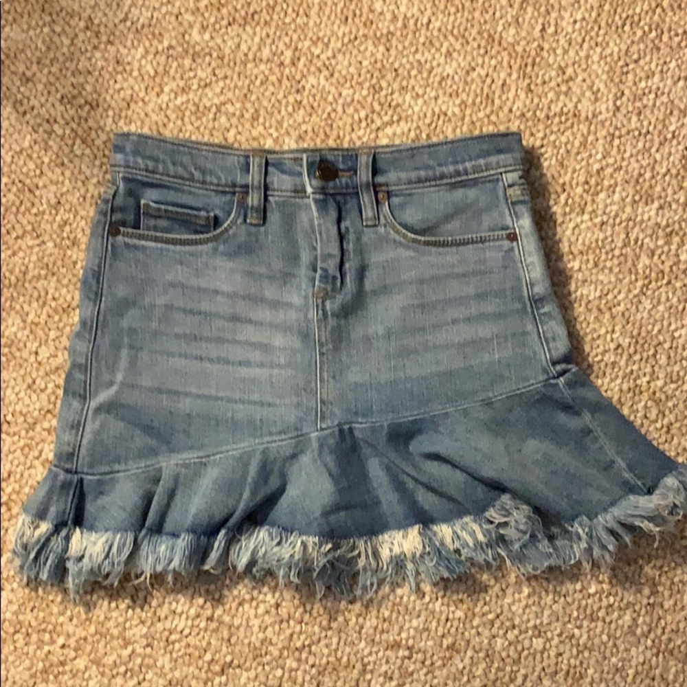 BLANKNYC denim mini skirt